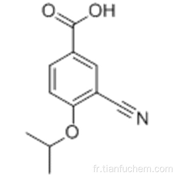 ACIDE 3-CYANO-4-ISOPROPOXYBENZOIQUE CAS 258273-31-3